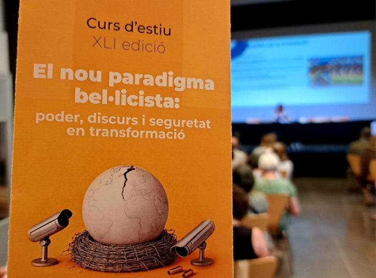 El Curs d’Estiu reivindica la construcció de la pau davant el nou paradigma bel·licista